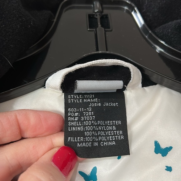 Obermeyer Ladies ski jacket size 6 with removable interior shell and hood - Picture 9 of 13